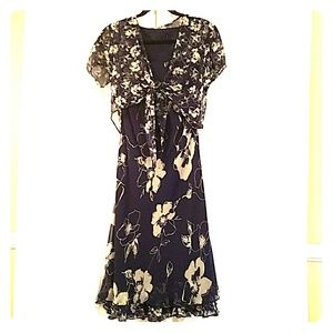 Beautiful navy cocktail dress